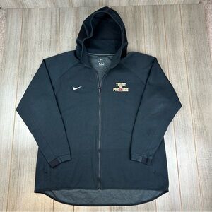 Nike Washington Redskins Full Zip Hoodie Men’s 2XL XXL NFL Black Commanders